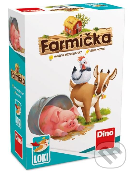 Společenská hra: Farmička (Dino). Dino, 2024 Společenská hra: Farmička (Dino). Dino, 2024
