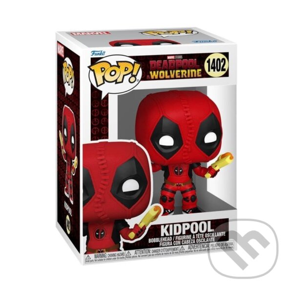 Funko POP & Buddy: Deadpool & Wolverine - Kidpool (Funko). Funko, 2024 Funko POP & Buddy: Deadpool & Wolverine - Kidpool (Funko). Funko, 2024