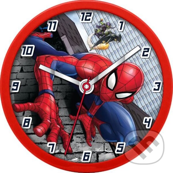 Nástenné hodiny Marvel: Spiderman (Spiderman). Spiderman, 2023 Nástenné hodiny Marvel: Spiderman (Spiderman). Spiderman, 2023