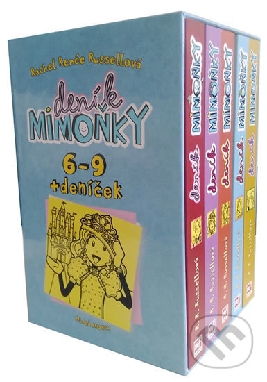 Kniha: Deník mimoňky - BOX 6–9 + deníček (Rachel Renée Russell). Mladá fronta, 2016 Kniha: Deník mimoňky - BOX 6–9 + deníček (Rachel Renée Russell). Mladá fronta, 2016