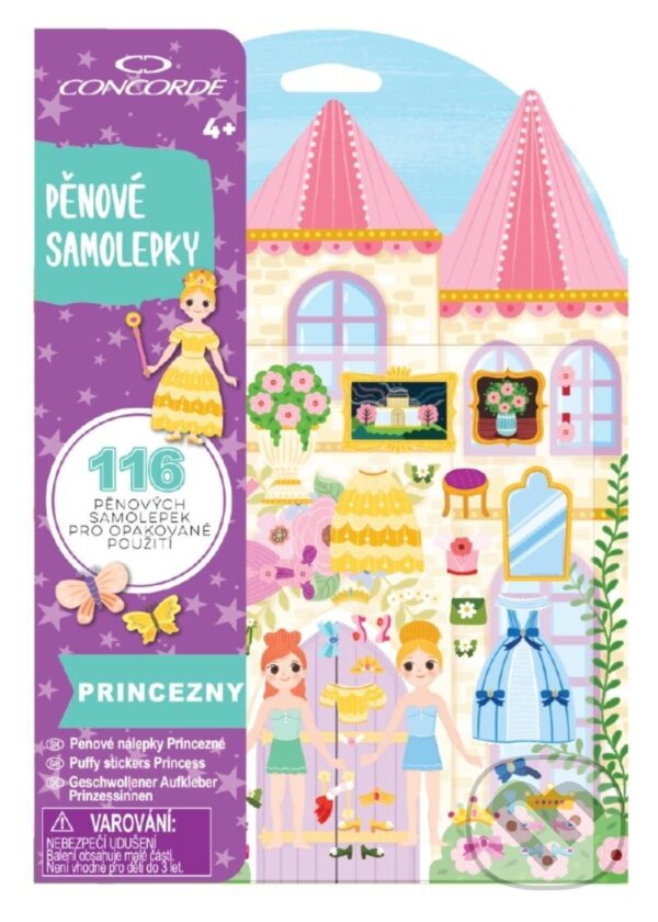 Společenská hra: Concorde Pěnové samolepky - Princezny (Concorde). Concorde, 2024 Společenská hra: Concorde Pěnové samolepky - Princezny (Concorde). Concorde, 2024