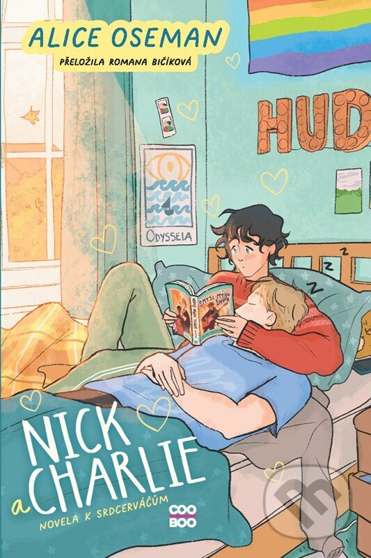 Kniha: Nick a Charlie (Alice Oseman). CooBoo CZ, 2024 Kniha: Nick a Charlie (Alice Oseman). CooBoo CZ, 2024