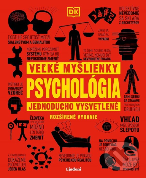 Kniha: Veľké myšlienky: Psychológia (Autorský kolektiv). Lindeni, 2024 Kniha: Veľké myšlienky: Psychológia (Autorský kolektiv). Lindeni, 2024