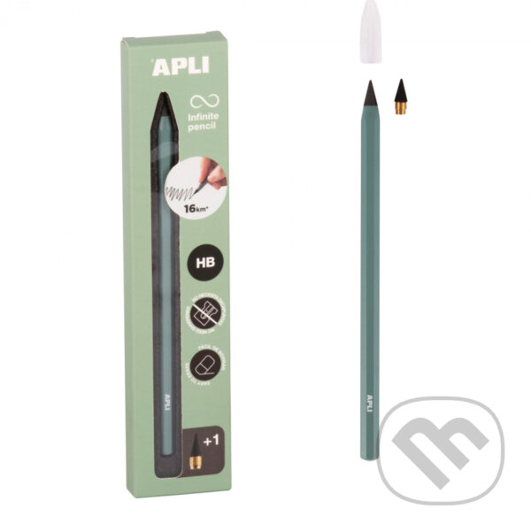 APLI Nekonečná tužka - zelená (Apli). Apli, 2024 APLI Nekonečná tužka - zelená (Apli). Apli, 2024