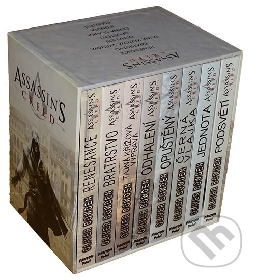Kniha: Assassin´s Creed 1-8 BOX (Oliver Bowden). FANTOM Print, 2016 Kniha: Assassin´s Creed 1-8 BOX (Oliver Bowden). FANTOM Print, 2016