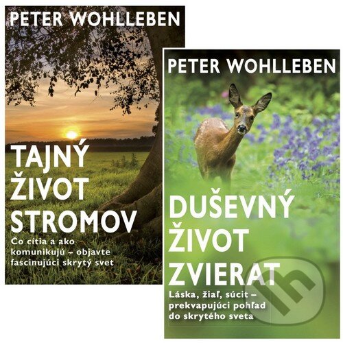 Kniha: Tajný život stromov + Duševný život zvierat (Kolekcia) (Peter Wohlleben). Tatran, 2017 Kniha: Tajný život stromov + Duševný život zvierat (Kolekcia) (Peter Wohlleben). Tatran, 2017