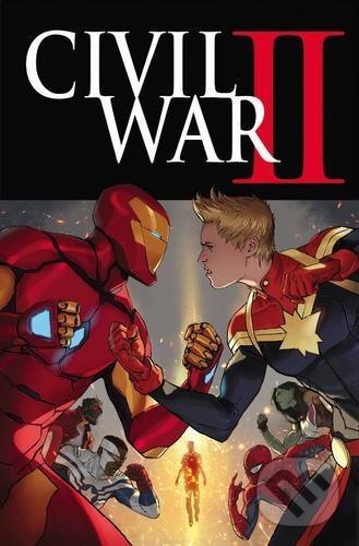 Kniha: Civil War II (Brian Michael Bendis). Marvel, 2017 Kniha: Civil War II (Brian Michael Bendis). Marvel, 2017