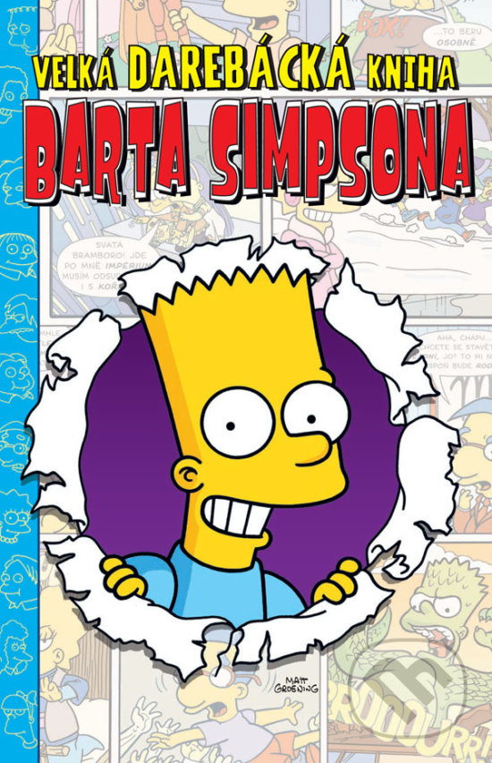 Velká darebácká kniha Barta Simpsona - Matt Groening, Crew, 2017