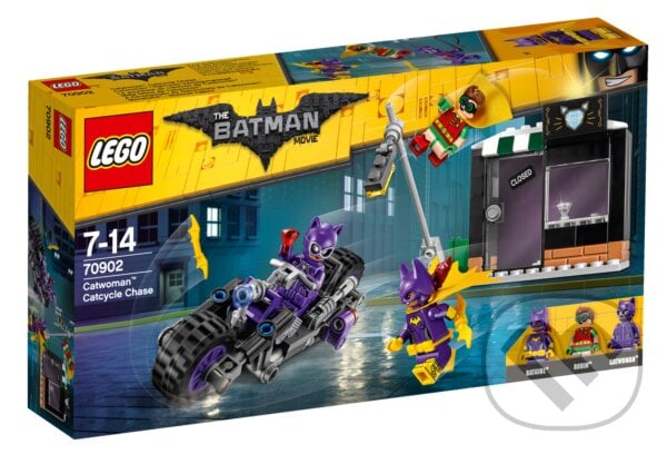 LEGO Batman Movie 70902 Catwoman a naháňačka na Catcycle, LEGO, 2016