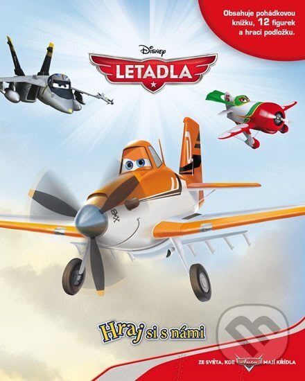 Kniha: Letadla - Hraj si s námi (Walt Disney). Egmont ČR, 2013 Kniha: Letadla - Hraj si s námi (Walt Disney). Egmont ČR, 2013