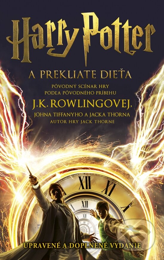 Kniha: Harry Potter a prekliate dieťa (J.K. Rowling, Jack Thorne a John Tiffany). Ikar, 2024 Kniha: Harry Potter a prekliate dieťa (J.K. Rowling, Jack Thorne a John Tiffany). Ikar, 2024