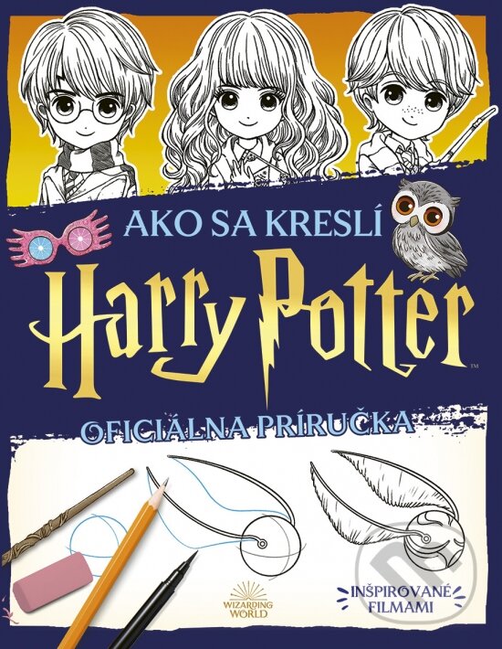 Kniha: Ako sa kreslí Harry Potter (Oficiálna príručka) (Isa Gouache). Ikar, 2024 Kniha: Ako sa kreslí Harry Potter (Oficiálna príručka) (Isa Gouache). Ikar, 2024