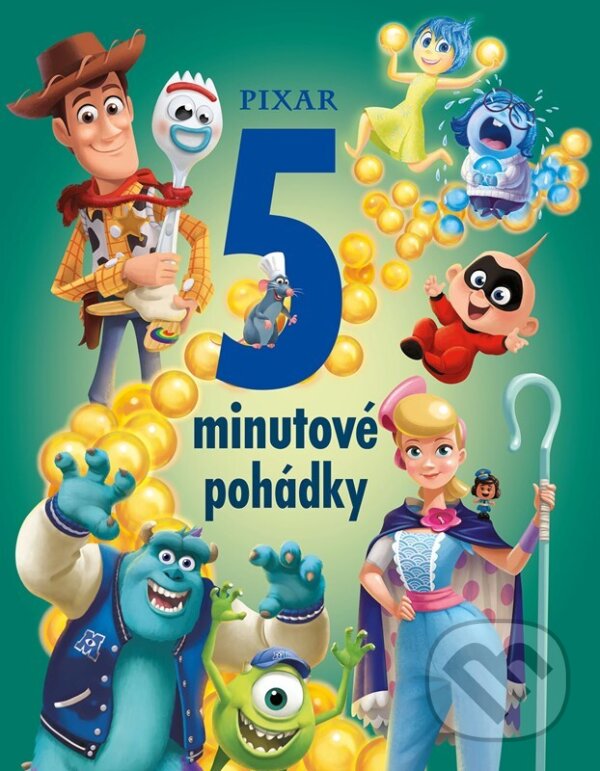Kniha: Pixar - 5 minutové pohádky (Autorský kolektív). Alicanto, 2024 Kniha: Pixar - 5 minutové pohádky (Autorský kolektív). Alicanto, 2024