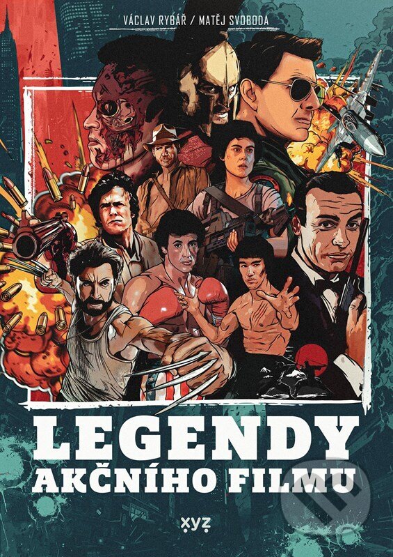 Kniha: Legendy akčního filmu (Matěj Svoboda a Václav Rybář). XYZ, 2024 Kniha: Legendy akčního filmu (Matěj Svoboda a Václav Rybář). XYZ, 2024