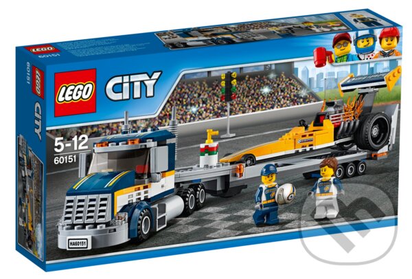 LEGO City 60151 Transportér dragsteru, LEGO, 2017