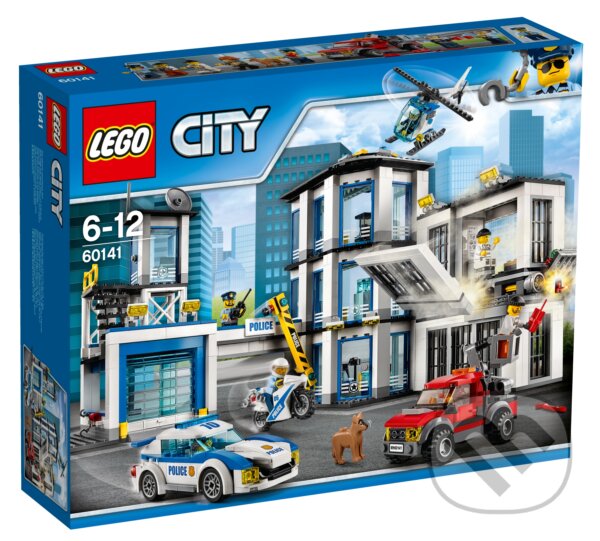 LEGO City 60141 Policajná stanica, LEGO, 2017