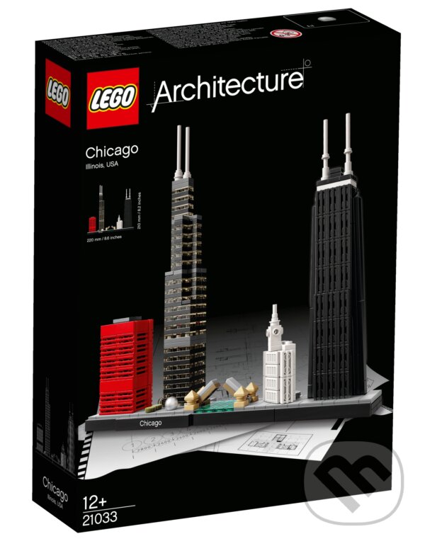 Spoločenská hra: LEGO Architecture 21033 Chicago (LEGO). LEGO, 2017 Spoločenská hra: LEGO Architecture 21033 Chicago (LEGO). LEGO, 2017