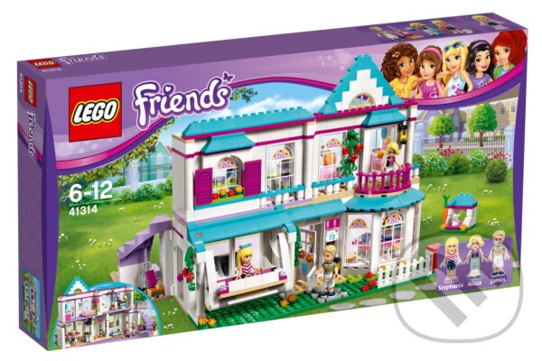LEGO Friends 41314 Stephanie a jej dom, LEGO, 2017