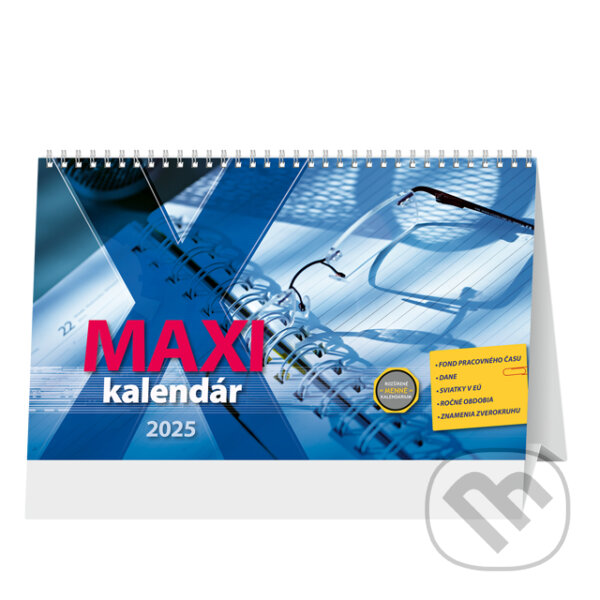 Stolový Maxi kalendár 2025 (Spektrum grafik). Spektrum grafik, 2024 Stolový Maxi kalendár 2025 (Spektrum grafik). Spektrum grafik, 2024