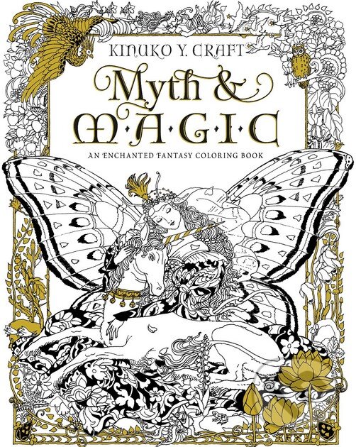 Kniha: Myth and Magic (Kinuko Y. Craft). Amber Lotus, 2016 Kniha: Myth and Magic (Kinuko Y. Craft). Amber Lotus, 2016