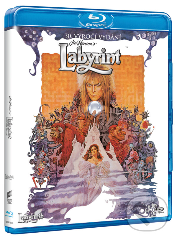 Film: Labyrint Výroční edice 30. let (Jim Henson) (Blu-ray). Bonton Film, 2017 Film: Labyrint Výroční edice 30. let (Jim Henson) (Blu-ray). Bonton Film, 2017
