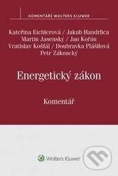 Kniha: Energetický zákon (Kateřina Eichlerová a Martin Jasenský). Wolters Kluwer ČR, 2016 Kniha: Energetický zákon (Kateřina Eichlerová a Martin Jasenský). Wolters Kluwer ČR, 2016