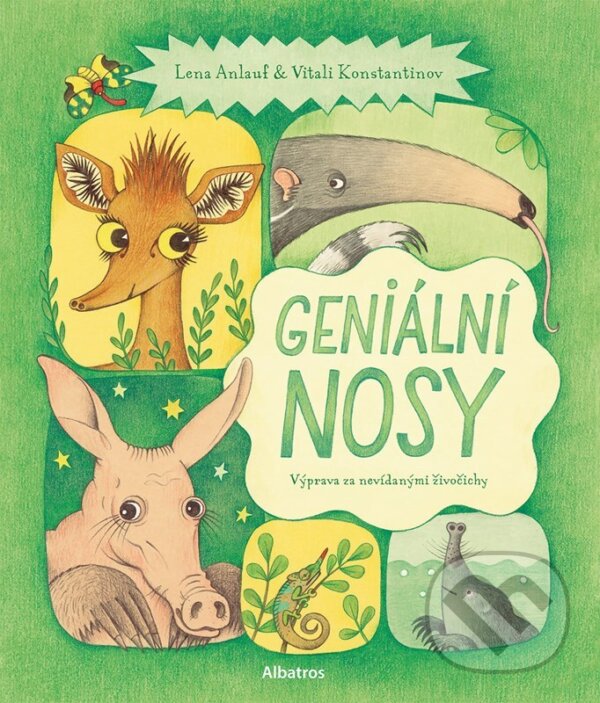 Kniha: Geniální nosy (Lena Anlauf). Albatros CZ, 2024 Kniha: Geniální nosy (Lena Anlauf). Albatros CZ, 2024