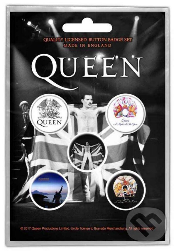 Set 5 odznakov Queen: Freddie (McGill Queens University Press). McGill Queens University Press, 2024 Set 5 odznakov Queen: Freddie (McGill Queens University Press). McGill Queens University Press, 2024