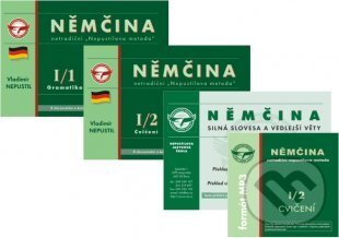 Kniha: Němčina sada + CD (Nepustilova jazyková škola). Nepustilova jazyková škola, 2005 Kniha: Němčina sada + CD (Nepustilova jazyková škola). Nepustilova jazyková škola, 2005