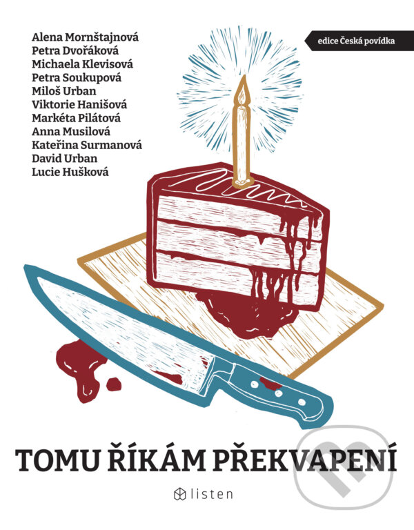 E-kniha: Tomu říkám překvapení (Alena Mornštajnová, Michaela Klevisová, Miloš Urban, Petra Dvořáková a Petra Soukupová). Listen, 2024 E-kniha: Tomu říkám překvapení (Alena Mornštajnová, Michaela Klevisová, Miloš Urban, Petra Dvořáková a Petra Soukupová). Listen, 2024