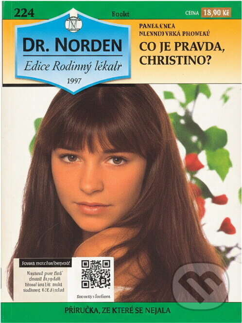 Kniha: Co je pravda, Christino? (Patricia Vandenberg). , 1997 Kniha: Co je pravda, Christino? (Patricia Vandenberg). , 1997