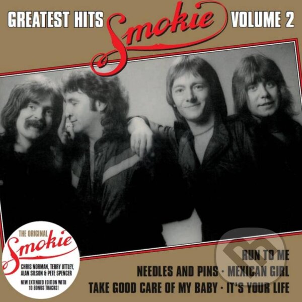 Hudební CD: Smokie: Greatest Hits 2 (Sony Music Entertainment). Sony Music Entertainment, 2017 Hudební CD: Smokie: Greatest Hits 2 (Sony Music Entertainment). Sony Music Entertainment, 2017