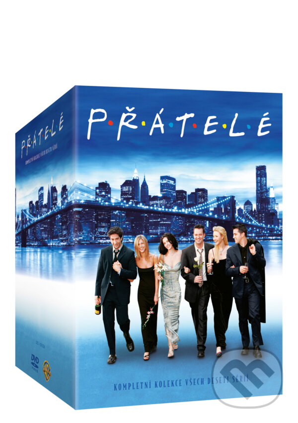 Film: Přátelé 1-10. série Viva balení (Kevin Bright a další, Peter Bonerz, Gary Halvorson, James Burrows a Kevin Bright) (DVD). Magicbox, 2017 Film: Přátelé 1-10. série Viva balení (Kevin Bright a další, Peter Bonerz, Gary Halvorson, James Burrows a Kevin Bright) (DVD). Magicbox, 2017