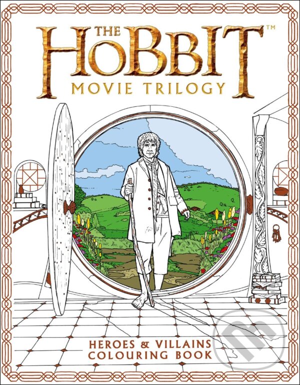 The Hobbit Movie Trilogy Colouring Book - Nicolette Caven (Ilustrátor), HarperCollins, 2017