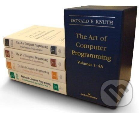 Kniha: The Art of Computer Programming (Donald E. Knuth). Addison-Wesley Professional, 2011 Kniha: The Art of Computer Programming (Donald E. Knuth). Addison-Wesley Professional, 2011