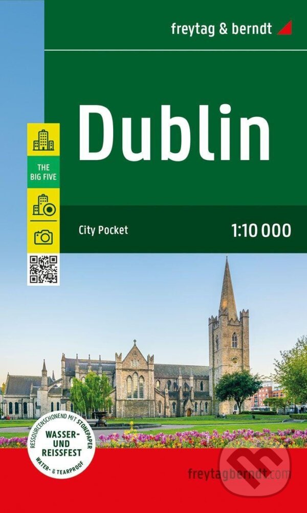 Dublin 1:10 000 / mapa města (freytag&berndt). freytag&berndt, 2024 Dublin 1:10 000 / mapa města (freytag&berndt). freytag&berndt, 2024