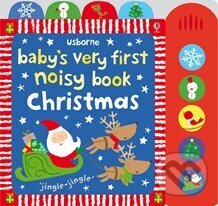Kniha: Babys very first noisy book: Christmas (Fiona Watt). Usborne, 2014 Kniha: Babys very first noisy book: Christmas (Fiona Watt). Usborne, 2014