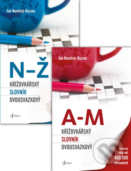 Kniha: Křížovkářský slovník dvousvazkový (Jan Novotný-Kuzma). Esence, 2017 Kniha: Křížovkářský slovník dvousvazkový (Jan Novotný-Kuzma). Esence, 2017