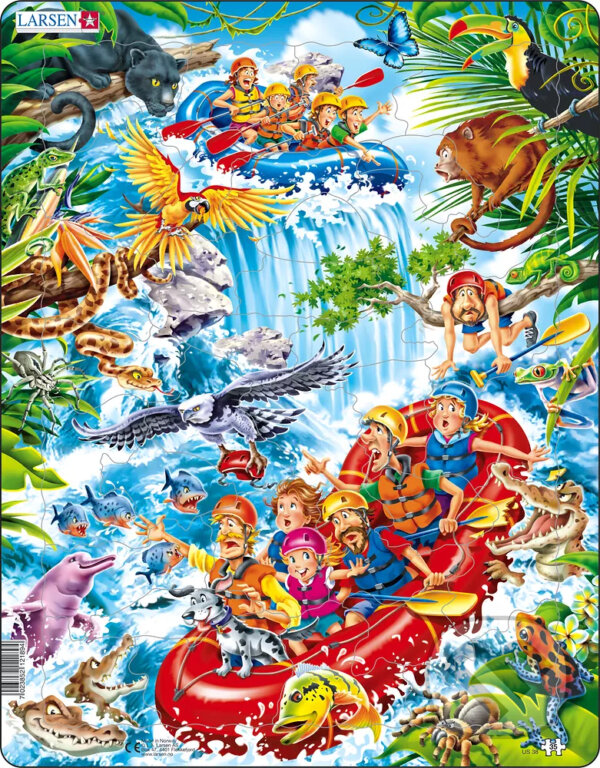 Puzzle: Rafting (US38) (Larsen). Larsen Puzzle: Rafting (US38) (Larsen). Larsen
