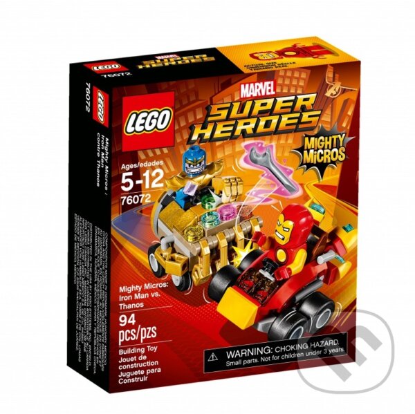 LEGO Super Heroes 76072 Mighty Micros: Iron Man vs. Thanos, LEGO, 2017