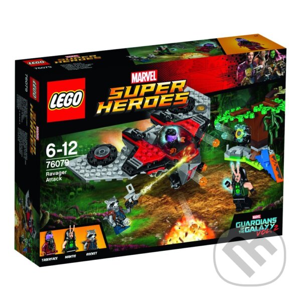 LEGO Super Heroes 76079 Útok Ravagera, LEGO, 2017