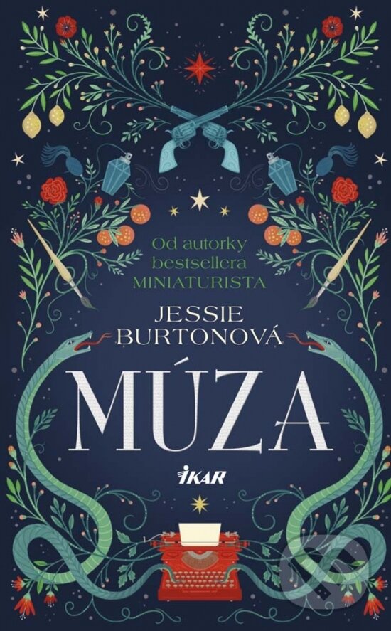Kniha: Múza (Jessie Burton). Ikar, 2017 Kniha: Múza (Jessie Burton). Ikar, 2017