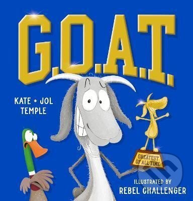 Kniha: G.O.A.T (PB) (Kate Temple). Scholastic, 2024 Kniha: G.O.A.T (PB) (Kate Temple). Scholastic, 2024