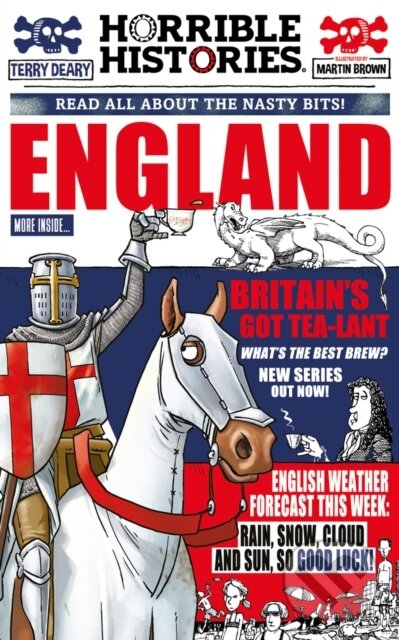 Kniha: Horrible Histories England (Terry Deary). Scholastic, 2022 Kniha: Horrible Histories England (Terry Deary). Scholastic, 2022
