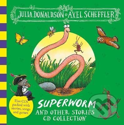 Kniha: Superworm and Other Stories CD collection (Julia Donaldsonová). Scholastic, 2022 Kniha: Superworm and Other Stories CD collection (Julia Donaldsonová). Scholastic, 2022