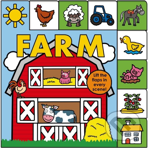 Kniha: Lift-the-Flap Tab: Farm (Roger Priddy). Priddy Books, 2014 Kniha: Lift-the-Flap Tab: Farm (Roger Priddy). Priddy Books, 2014