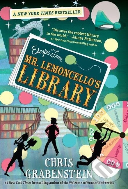 Kniha: Escape from Mr. Lemoncello's Library (Chris Grabenstein). , 2014 Kniha: Escape from Mr. Lemoncello's Library (Chris Grabenstein). , 2014