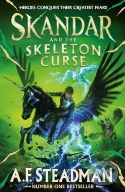 Kniha: Skandar and the Skeleton Curse (A.F. Steadman). Simon & Schuster, 2024 Kniha: Skandar and the Skeleton Curse (A.F. Steadman). Simon & Schuster, 2024