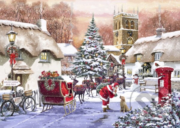 Puzzle: Santa na dedine (Bluebird). Bluebird, 2024 Puzzle: Santa na dedine (Bluebird). Bluebird, 2024