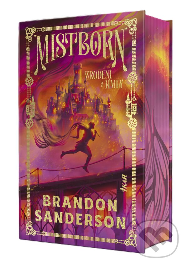 Kniha: Mistborn: Zrodení z hmly (Brandon Sanderson). Ikar, 2025 Kniha: Mistborn: Zrodení z hmly (Brandon Sanderson). Ikar, 2025